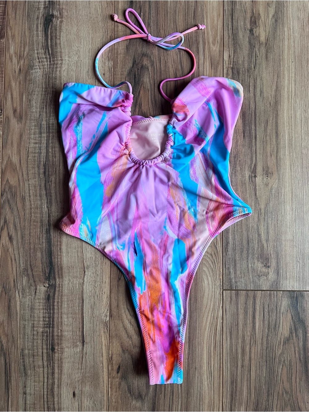 White Fox Boutique NWT Pastel Dreams Tenerife One-Piece Swimsuit | Size Small